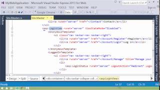 Introduction to ASPNET Web Forms Master Pages [upl. by Eniotna660]