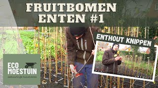 Fruitbomen enten voorbereiding [upl. by Tamas]