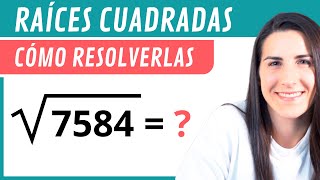 Cómo RESOLVER RAÍCES CUADRADAS ✅ [upl. by Brandyn]