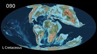 PlateTectonics amp Ice Ages  Scotese Animation 022116a [upl. by Colvert]