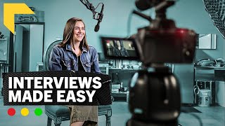 How to Shoot Cinematic Interviews  10 Easy Steps [upl. by Dix]