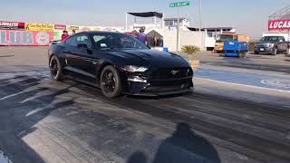 Whipple Superchargers 2018 Mustang first 14 mile run [upl. by Yendahc]