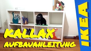 IKEA KALLAX Aufbau  Aufbauanleitung [upl. by Laroc]