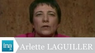 Arlette LAGUILLER campagne présidentielle 1988  Archive vidéo INA [upl. by Yrot]