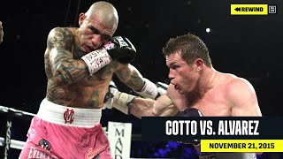 FULL FIGHT  Miguel Cotto vs Canelo Álvarez DAZN REWIND [upl. by Roosevelt272]