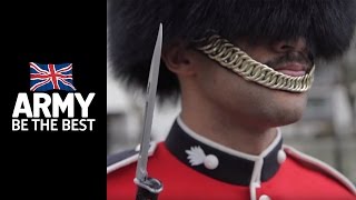 Grenadier Guards Ceremonial  Army Regiments  Army Jobs [upl. by Nanam186]