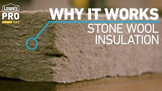 Why It Works ROCKWOOL Stone Wool Insulation [upl. by Odnama]