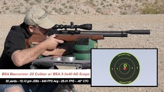 BSA Buccaneer 22 w Silentium Suppressor  Airgun Review by AirgunWeb [upl. by Pirri]