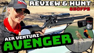 Air Venturi Avenger  Review amp Hunt  Airgun Pest Control [upl. by Idhem340]