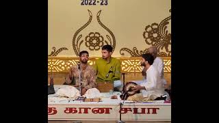 Anantha R Krishnan  Mridangam Solo Dec 2022 [upl. by Alleram]