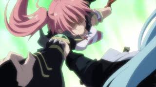 Milim VS Rimuru Full Fight HD what actually happened [upl. by Frere]