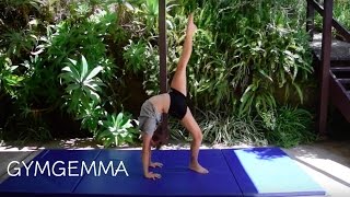 How to do a front walkover [upl. by Lilith698]