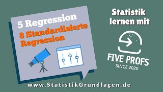 58 Regression  Standardisiertes Regressionmodell [upl. by Esnahc]