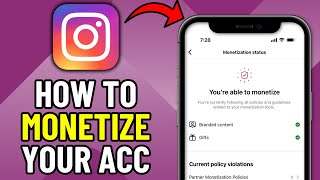 How To MONETIZE Your INSTAGRAM Account 2025 UPDATED [upl. by Stead649]