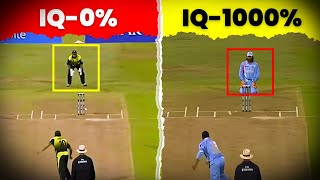 MS Dhoni High IQ Mastermind Moments  TFVCricket [upl. by Melcher]