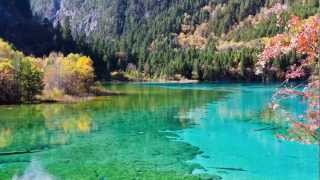 Jiuzhaigou Valley  Cina  UNESCO World Heritage Site [upl. by Ogires459]