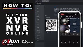 How To Enable P2P on Dahua NVRXVR via Web UI [upl. by Atin264]