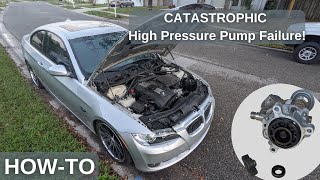 How to Replace 335i N54 High Pressure Fuel Pump Symptoms [upl. by Iolenta]