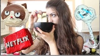 DIY Forever Alone Valentines Day Treats [upl. by Eetsirk753]