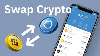 How to Swap Cryptocurrencies using Trust Wallet [upl. by Oniliuqnart133]