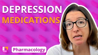 Depression Medications  Pharmacology  Nervous System  LevelUpRN [upl. by Martsen978]