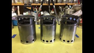 My paint can gasifier wood stoves [upl. by Iroak125]