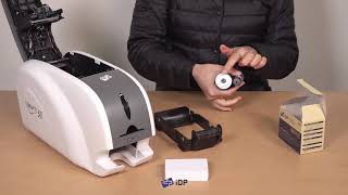 IDP SMART Printer Ribbon Installation [upl. by Samson631]