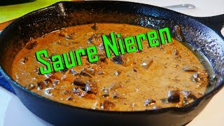 Saure Nieren in der Gusspfanne YBBQ [upl. by Esihcoc]