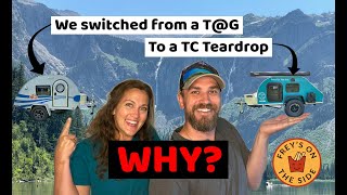 NuCamp TG vs TC Teardrop Why we picked the TC Teardrop [upl. by Dinerman542]