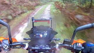 KTM 390 ADVenture tkc 80 test off Road [upl. by Akenat]