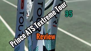 Prince ATS Textreme Tour 95 Tennis Racquet  Racket review [upl. by Noyrb]