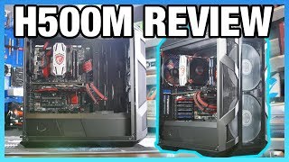 Cooler Master H500M Case Review vs H500P Mesh amp H500P [upl. by Ahseekat783]