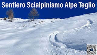 Sentiero Scialpinismo Prato Valentino [upl. by Edy]