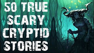 50 TRUE Disturbing Deep Woods amp Cryptid Scary Stories In The Rain  Horror Stories To Fall Asleep To [upl. by Sou]