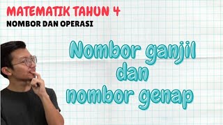 Cara Mudah Mengenal Nombor Genap dan Nombor Ganjil Matematik Tahun 4 [upl. by Auqenahc]