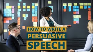 How To Write A Persuasive Speech [upl. by Wernda]