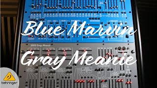 Behringer 2600 Blue Marvin and Gray Meanie Limited Edition [upl. by Hauser]