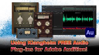 FREE Audio Plugins for Adobe Audition by Klanghelm [upl. by Eillah]