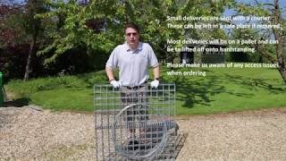 Gabion Basket Installation [upl. by Norramic]