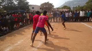 rayadurgam kabbadi tournmentplayer chand basha one man show against jengirampalli team [upl. by Eolcin]