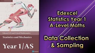 Edexcel A Level Maths Statistics 1  Data Collection amp Sampling [upl. by Korwun579]