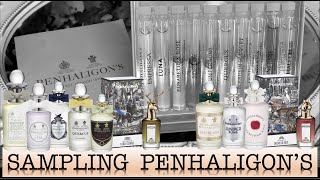 Penhaligons Scent Library 📚 Sampling 🇬🇧 Penhaligons 🇬🇧 Perfume Review  Women Men Unisex [upl. by Hillell89]