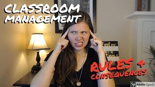 Classroom Management Rules amp Consequences  Happily in the Middle [upl. by Sink]