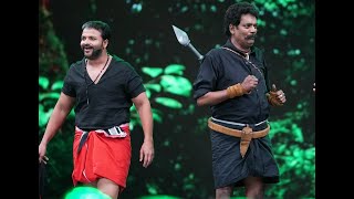 Amma Mazhavillu I Shajipappan and Pulimurugan shares the stage I Mazhavil Manorama [upl. by Nirrat593]