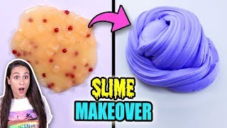 LELIJKE SLIJM MAKEOVER CHALLENGE  Slime Sunday [upl. by Colt]