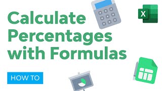 How to Calculate Percentages in Excel with Formulas [upl. by Barnett]