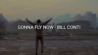 GONNA FLY NOW  Bill Conti  Lyrics 🎵 [upl. by Akimyt]