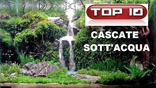 Top 10 bellissime cascate in acquario Waterfall Underwater [upl. by Bradley]