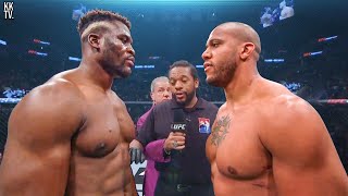 NGANNOU vs GANE Fight Analysis [upl. by Ahsinuq]