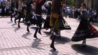 Galician traditional folk dance Muiñeira [upl. by Lekram411]